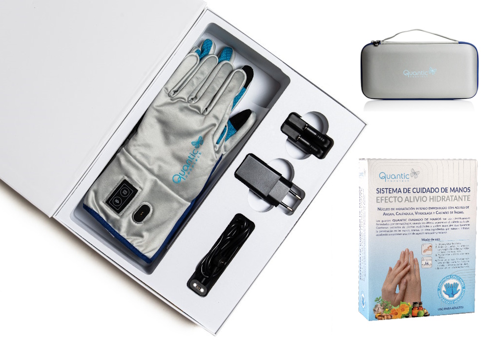 Q1 Gloves + hand care + travel case